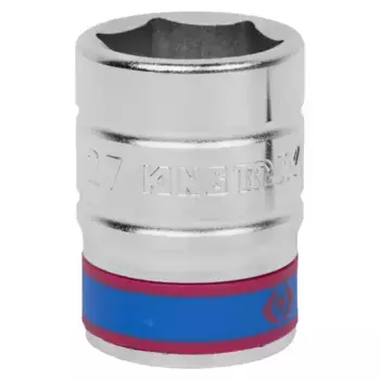 головка торцевая! стандартная шестигранная 3/4'', 27 мм\ 633527M KING TONY