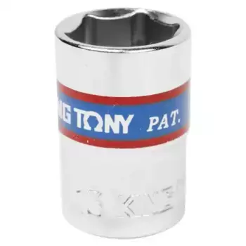 головка торцевая! стандартная шестигранная 3/8'', 14 мм\ 333514M KING TONY