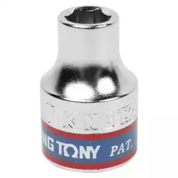 головка торцевая! стандартная шестигранная 3/8', 8 мм\ 333508M KING TONY