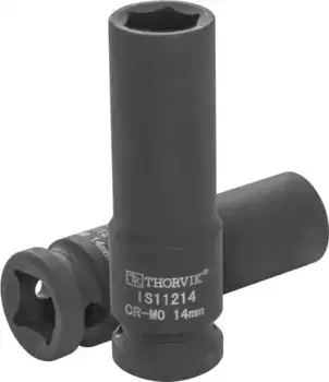 головка торцевая ударная! глубокая 1/2''DR 14 мм\ IS11214 THORVIK