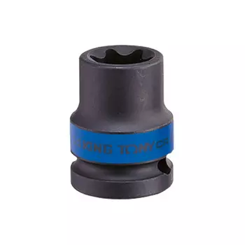 головка торцевая! ударная TORX Е-стандарт 3/4'', E24, L56мм\ 657524M KING TONY