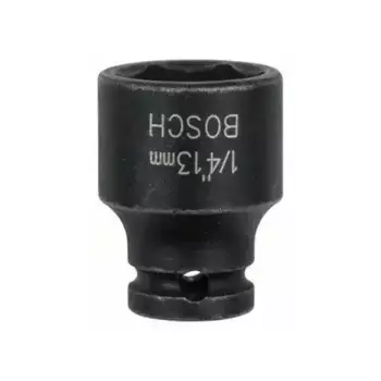 головка ударная! 13мм. 1/4'. 6-гр.\ 1 608 551 009 BOSCH