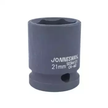 головка ударная! 1/2' 6гр. 21мм\ S03A4121 JONNESWAY