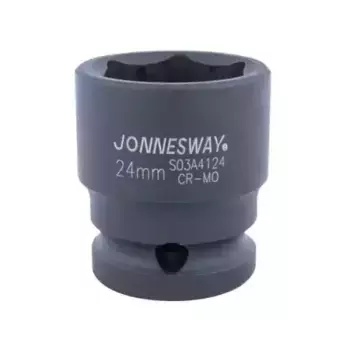 головка ударная! 1/2' 6гр. 24мм\ S03A4124 JONNESWAY