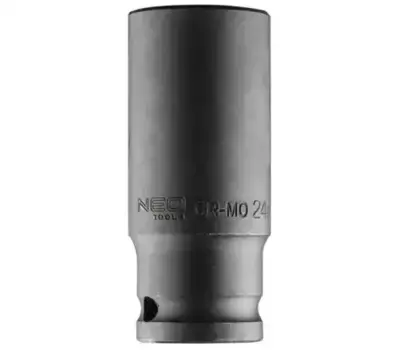 головка ударная! 1/2' длинная, 24 мм, CrMo\ 12-324 NEO