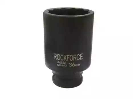 головка ударная! 36мм 12гр 1/2''\ RF-44836 ROCK FORCE