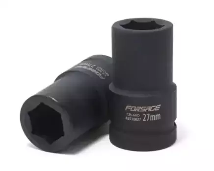 головка ударная! глубокая 22мм 1" 6гр.\ F-48510022 FORSAGE