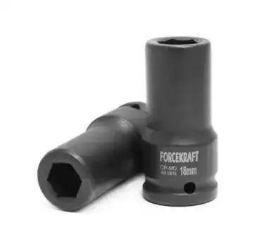 головка! ударная глубокая 3/4'', 19мм 6гр.\ FK-46510019 FORCEKRAFT