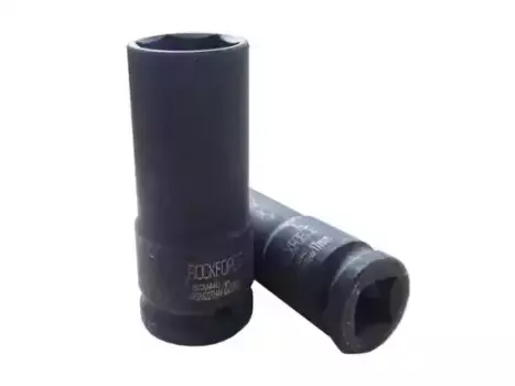 головка ударная! тонкостенная 17мм 6гр (80ммL)1/2''сталь повыш. прочности 440SCM\ RF-4458517TH44 ROCK FORCE