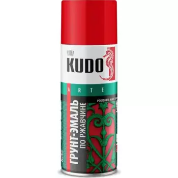 грунт-эмаль! по ржавчине красная RAL 3020 520 мл\