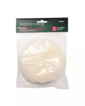 губка полировальная! самоцепляющаяся 125мм\ RF-PSP125 ROCK FORCE