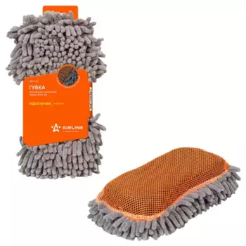 Губка-шиншилла AIRLINE AB-E-01 микрофибра пенополиуретан 1 шт.