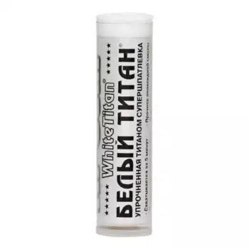 HG !57g\ 'Белый Титан'- сверхпрочная полимерная клей-шпатлевка с титановым наполнителем HG6502 HI-GEAR