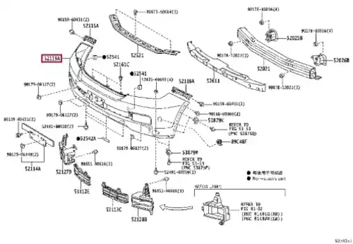 Ходовые огни TOYOTA / LEXUS 5211960994