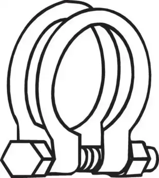 Хомут глушителя BOSAL 250-547