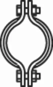 Хомут глушителя DINEX 28813