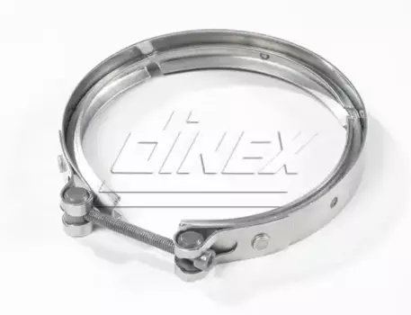 хомут патрубка выхлопных газов !от турбины к трубе 4' НЕРЖ\INTERN