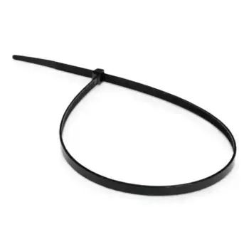 хомут-стяжка! нейлоновая 4.8х400мм черный (100шт.) NT4840-100B\ A85169S AVS