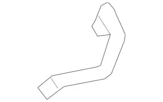 HOSE - RADIATOR LR136411 LAND ROVER