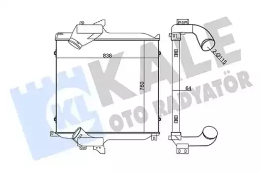 Интеркулер KALE 349290