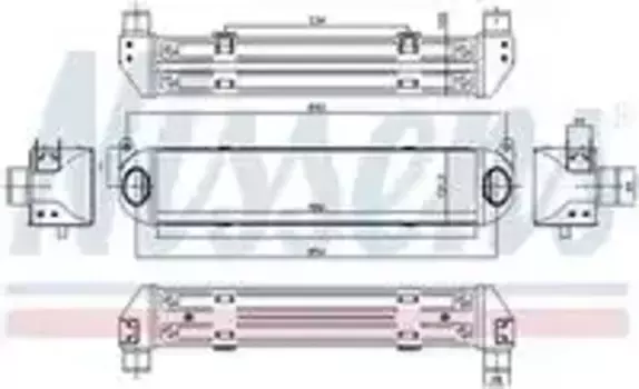 Интеркулер NISSENS 96243