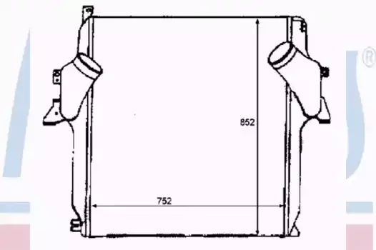 Интеркулер NISSENS 96972