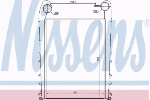 Интеркулер NISSENS 97058