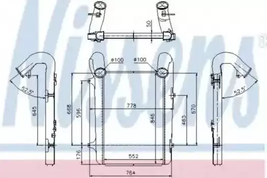 Интеркулер NISSENS 97059