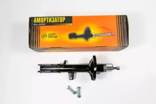 JAS0711 Стойка газомасляная задняя левая /334126/ JUST DRIVE