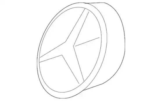 ЭМБЛЕМА РЕШЕТКИ РАДИАТОРА 209 888 00 52 MB