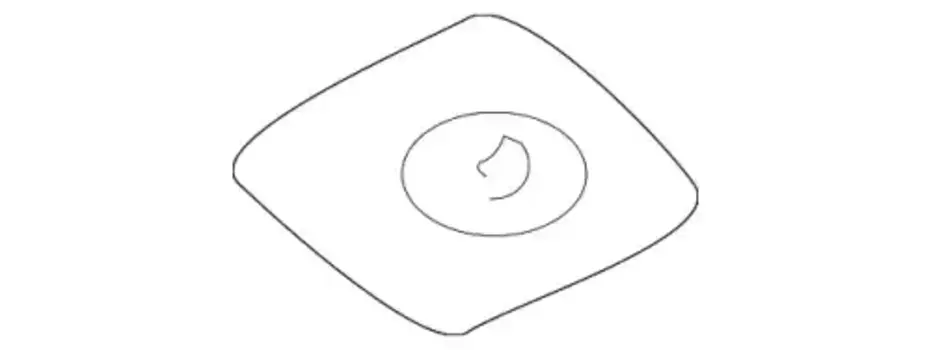 ЭМБЛЕМА РЕШЕТКИ РАДИАТОРА 3512652 VOLVO