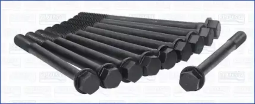 к-кт болтов ГБЦ! 10шт.\ Ford Maverick 2.4 93>