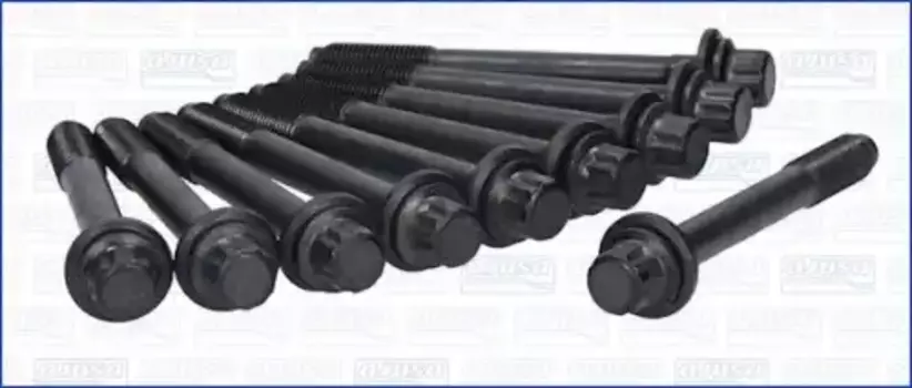 к-кт болтов ГБЦ! 10шт.\ Mitsubishi Galant/Eclipse 2.0/2.4 16V 4G63/4G64 93>