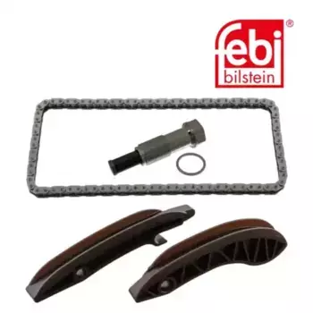 к-кт цепи ГРМ!с натяж.,упл.кольц,успокоит.однорядн.\BMW E81/E82/E88 M47/E90 2.0D/3.0D N47 04> 30349 FEBI