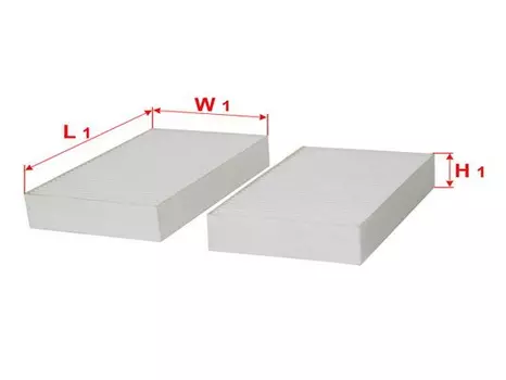 Салонный фильтр SAKURA CA-26120-S MB X164/W164/W251 3.5-5.0/2.8CDI-4.5CDI 06>