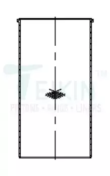 к-кт гильз блока цилиндров!\ Mazda Titan 3.0 HA 92> LFF42149 TEIKIN