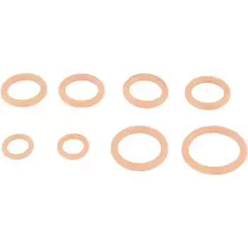 к-кт колец уплотнительных компрессора! 8шт.\ Renault Captur 13>/Clio 05> 24400-003-KIT FEBEST