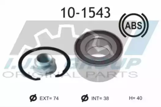 к-кт подш. ступ. пер.! \ Honda CR-V 2.0 02-06/Jazz 1.2/1.4 08> 10-1543 IJS