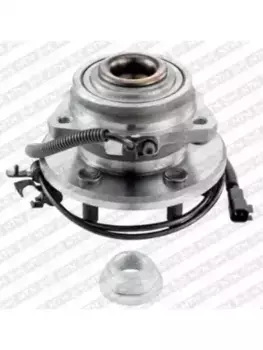 к-кт подш. ступ. перед. лев.! +ступица, c ABS\ Jeep Cherokee 2.4-3.7i/2.5-2.8 CRDi 4x4 01-08 R186.28 SNR