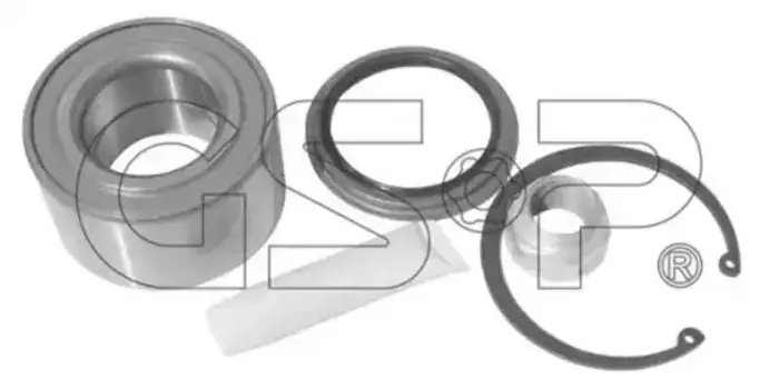 к-кт подшипника ступ.\ Mazda 626 89-99/MX6 94-97, KIA Spectra 1.6 05>