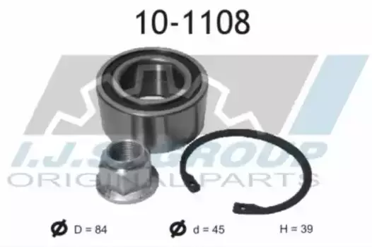 к-кт подшипника ступ. ! \ MB Vito/W638 all 96-98 10-1108 IJS