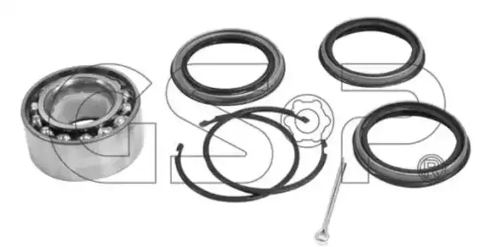 к-кт подшипника ступ. пер.\ Nissan Sunny 90-96/Almera 95>