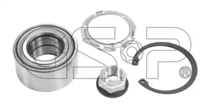 к-кт подшипника ступ. пер.\ Renault Logan 04> ABS