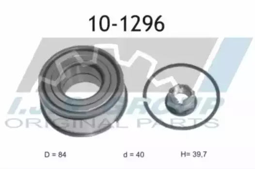 к-кт подшипника ступ. пер.+зад.! \ Renault Kangoo 4x4 01>/Scenic Rx4 00-02 10-1296 IJS
