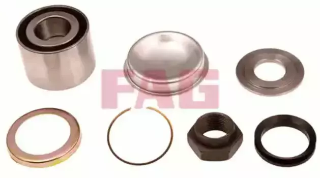 к-кт подшипника ступ.зад.!\ Citroen C2/C3, Peugeot 106/306/309 85> 713 6500 70 FAG