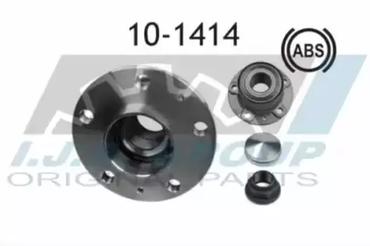 к-кт подшипника ступ. зад!\ Fiat Ducato, Peugeot Boxer 2.2/3.0HDi 06> 10-1414 IJS