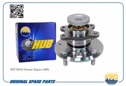 к-кт подшипника ступ. зад.!\ Hyundai Sonata 1.8-2.7 98> ABS AMD.GH30980 AMD