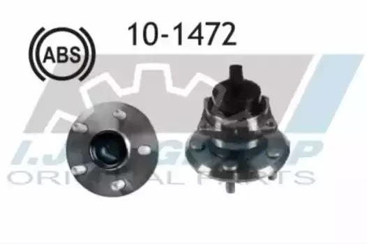 к-кт подшипника ступ. зад.! в сборе со ступицей\ Toyota Avensis 1.6-2.4 03> 101472 IJS