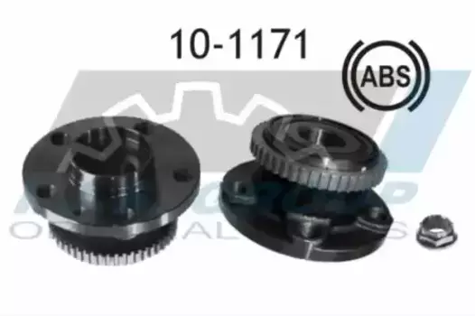 к-кт подшипника ступ. зад.! в сборе со ступицей\ Fiat Ulysse, Peugeot 806 94> 10-1171 IJS