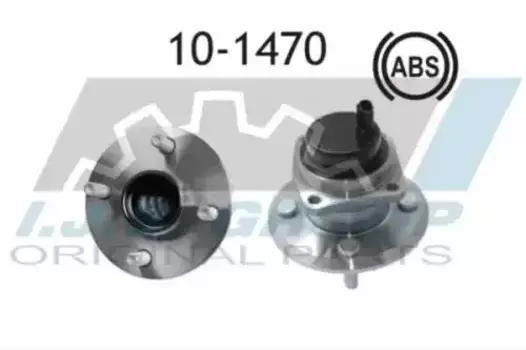 к-кт подшипника ступ. зад.! в сборе со ступицей\ Toyota Corolla All 01-03 101470 IJS